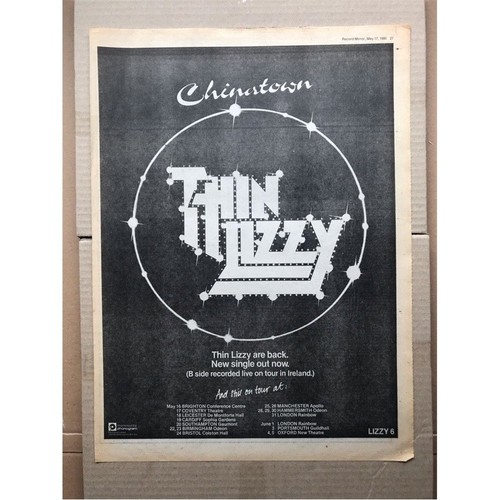 Thin lizzy chinatown - thin,