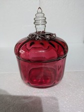 Vintage Cranberry Glass