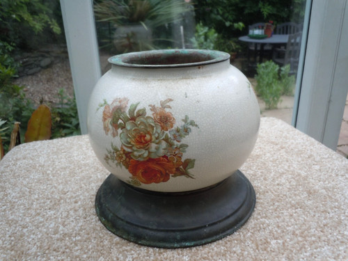 Vintage copper ceramic - vintage,