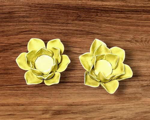 Pair serenity green ceramic - pair,