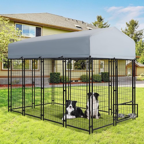 New 8x4x6ft outdoor dog kennel - 8x4x6ft,