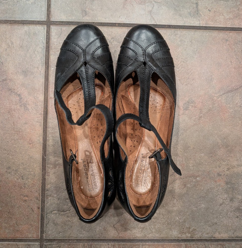 Rockport women black - women's, leather