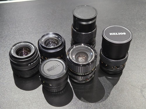 Vintage lens bundle helios - lens,