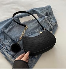 Black Shoulder/Crossbody Bag