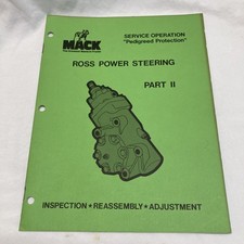 Mack Truck Manual 1970'S