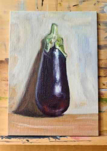 Original oil painting still - oil,