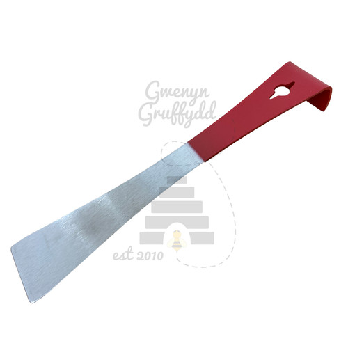 Stainless steel half red - steel,