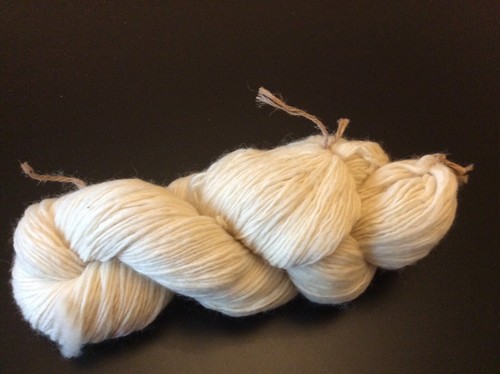 Hand spun merino wool - hand,