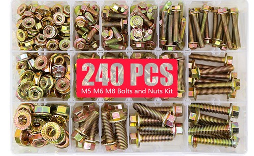 240pcs grade zinc - 8.8, plated