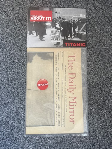Titanic replica newspaper - replica,