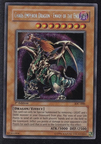 Yugioh chaos emperor dragon - emperor,