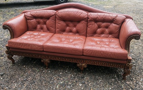 Italian leather upholstered - leather,