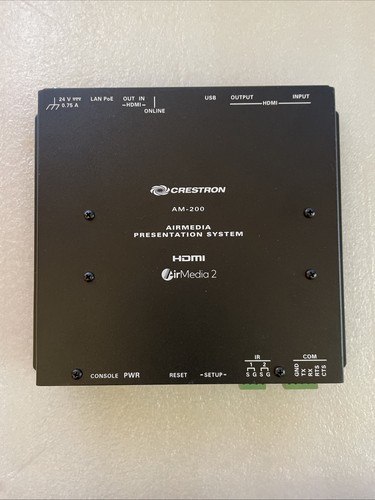 Crestron 200 airmedia - crestron,
