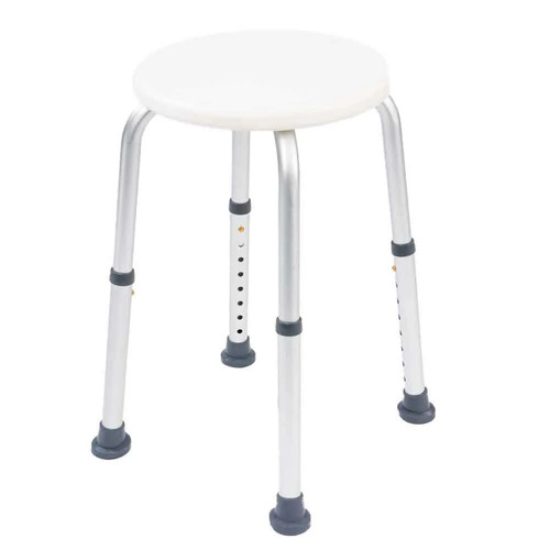 Height adjustable round shower - adjustable,