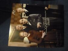 Agatha Christie's Poirot PHILIP JACKSON HUGH FRASER PAULINE MORAN signed photo