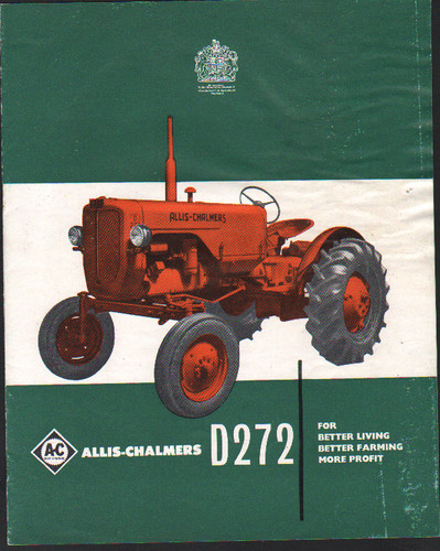 Allis chalmers d272 - allis-chalmers, tractor
