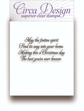 Clear Unmounted Christmas