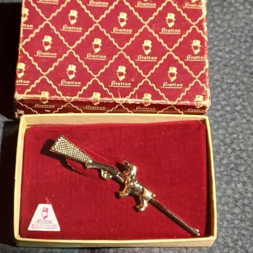 Stratton gold tone gun - stratton, and