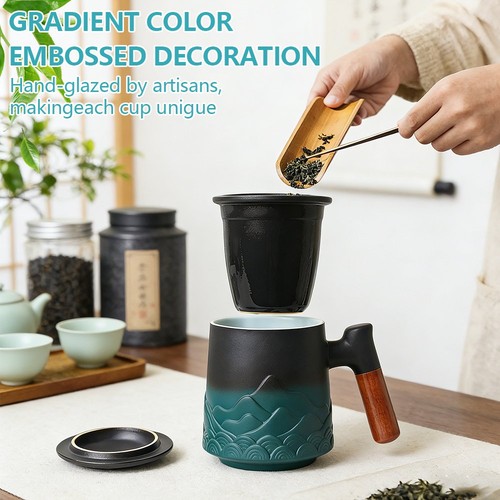 450ml tea mug - 450ml, ceramic
