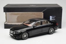 B66960380 Mercedes E Class W213 Obsidian Black iScale 1/18 scale New Dealer