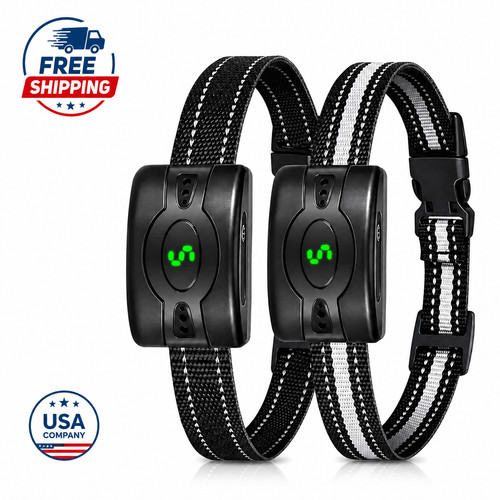 Pack anti bark dog collar - 2,