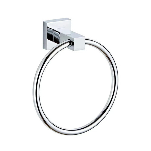 Hand towel ring round holder - hand,