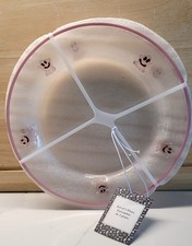 2 Glass Plates Pink Ghost