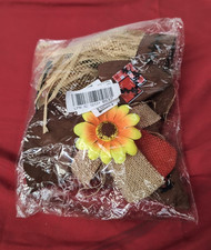 Toddmomy Halloween Scarecrow Costume Set - Brown Felt Scarecrow Hat