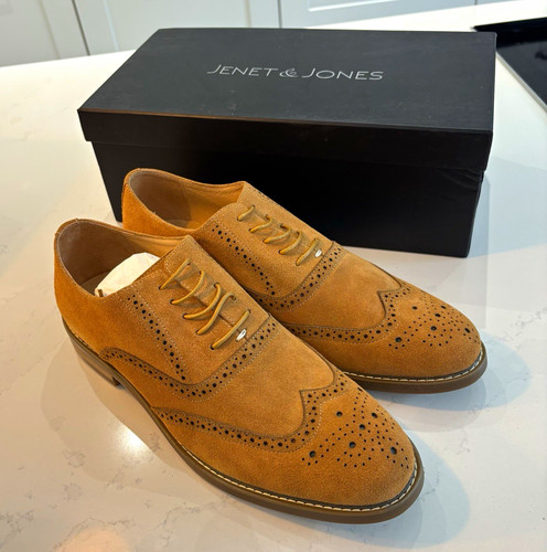 Jenet jones suede brogue - jenet,