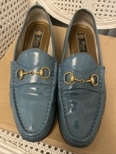 Gucci ladies loafers patent leather shoes.Size 40.UK6.5.