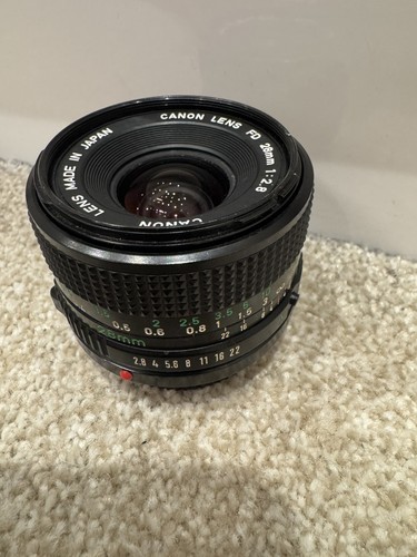 Canon 28mm 8 new fd - /, 1:2.8