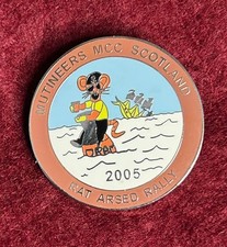 Enamel Badge Motorcycle Rally