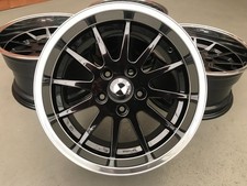 RH multispoke deep dish alloy wheels, 16inch, staggered Bmw e34