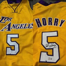 Robert Horry Signed L.A Lakers