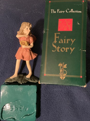 Playful fairy resin figurine - fairy,