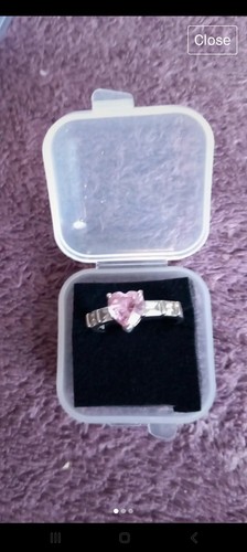 Qvc diamonique ring - diamonique, size