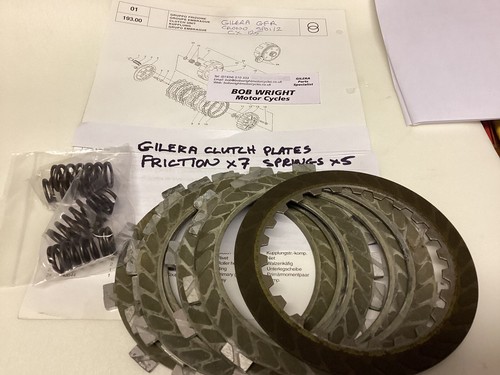 Gilera clutch friction - gilera,