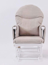 Habebe Recliner Glider Nursing Rocking Chair  - Grey Washable Covers