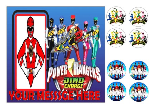 Power ranger birthday - ranger, cake