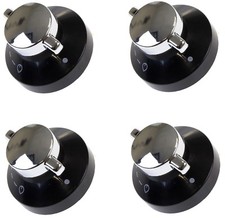 4 x Oven Gas Control Knobs Hob