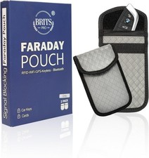 2 Pack Car Key Signal Blocker