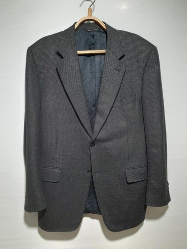 Men canali blazer grey - wool, 52