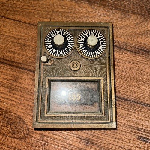 Antique corbin brass post - corbin,
