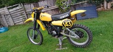 Yamaha yz125h 1981 runs nice,  needs a clean good winter project 