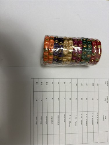 Girls bangles 5cm diameter 6 - girls, 4.5cm