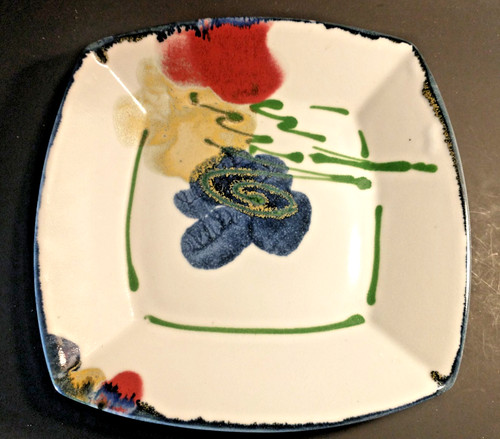 Dartington pottery poppy dish - pottery,