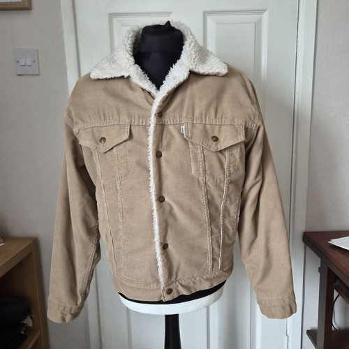 Levi beige corduroy sherpa - levi's,