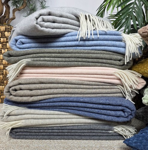 Cashmere blanket merino - cashmere, wool