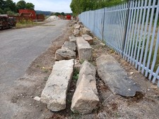 Ornate Yorkshire Stone Gate Post (S)
