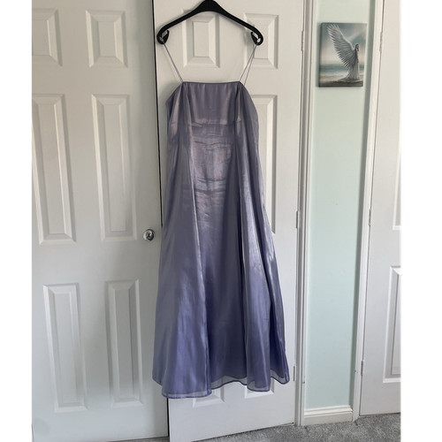 Purple sleeveless bridesmaid - sleeveless,